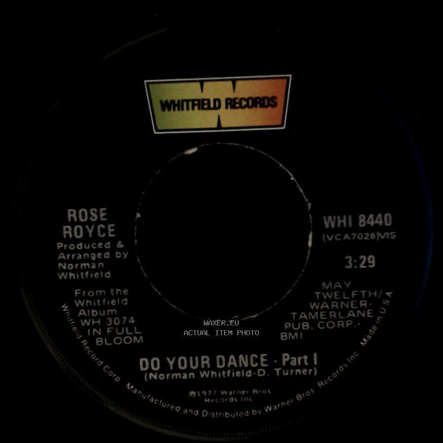 Rose Royce - Do Your Dance - Part I / Do Your Dance - Part Ii side A