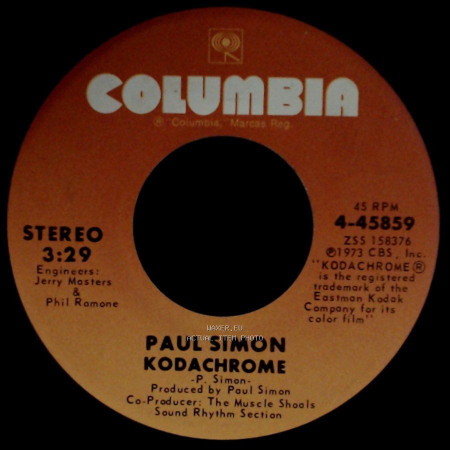 Paul Simon - Tenderness / Kodachrome side B