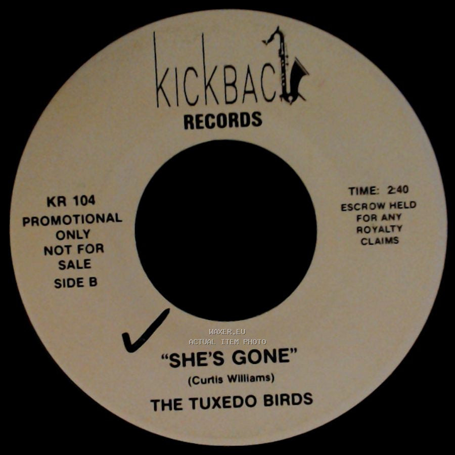 The Bus Dryvers / The Tuxedo Birds - I'll Get Weak / She's Gone side B
