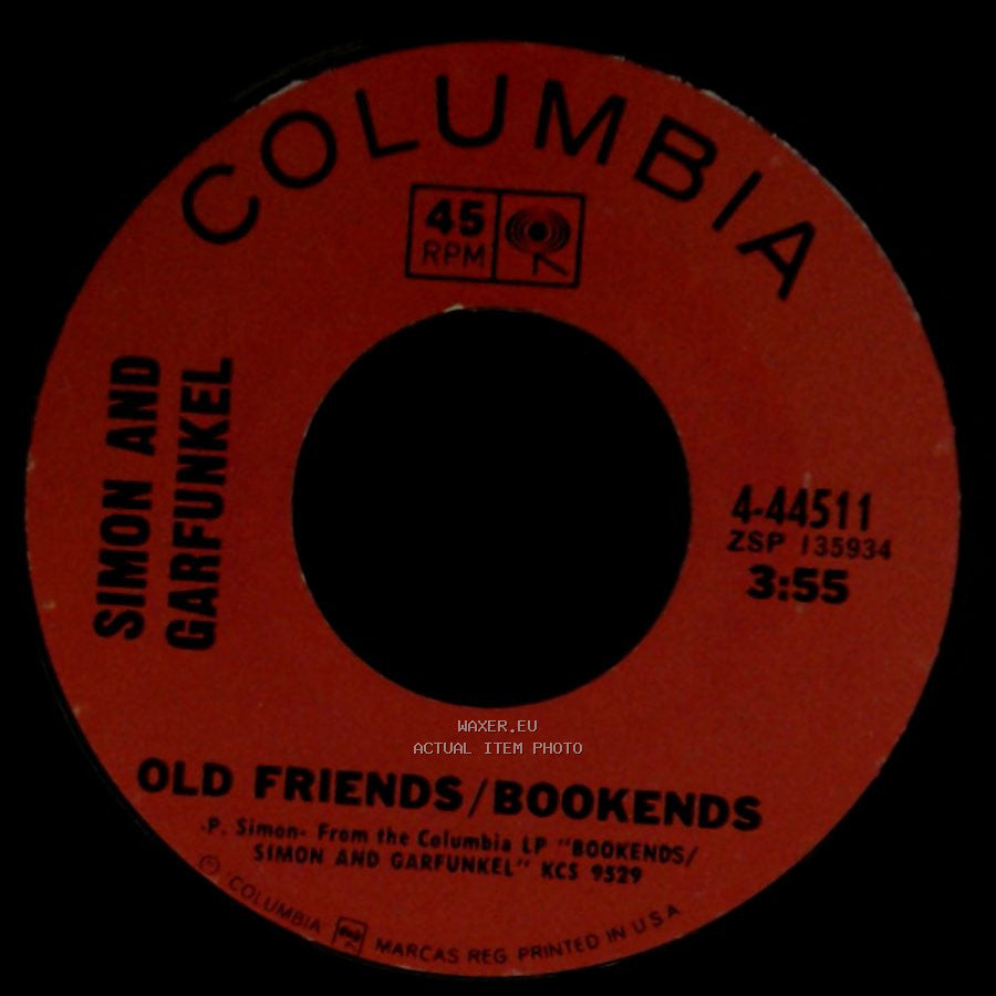 Simon And Garfunkel - Mrs. Robinson / Old Friends/Bookends side B
