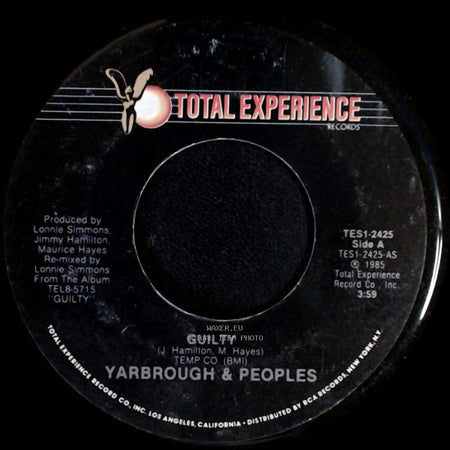 Yarbrough & Peoples - Guilty / Guilty (Instrumental) side A