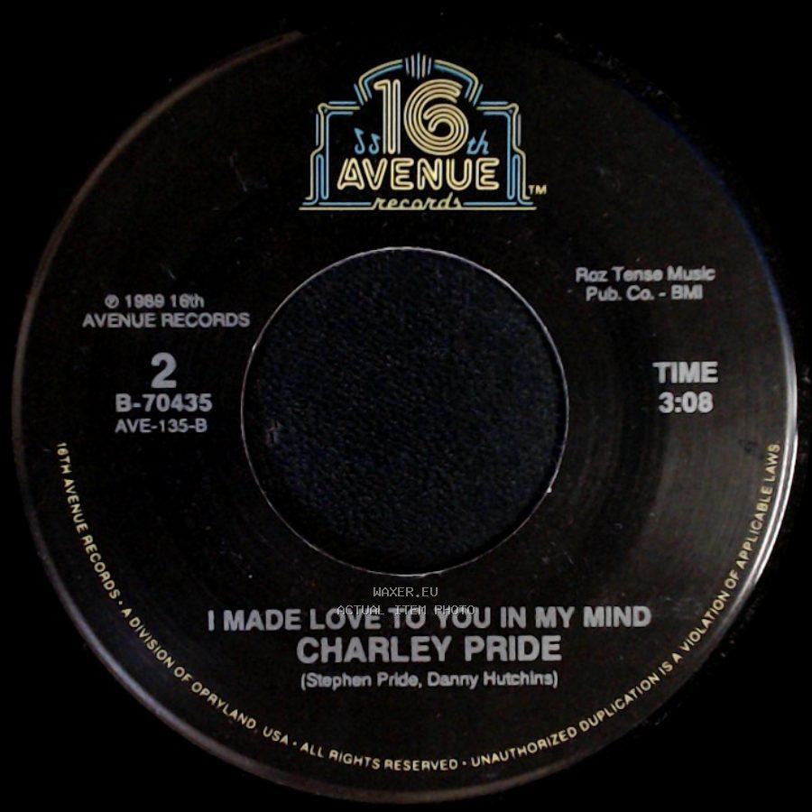 Charley Pride - I Made Love To You In My Mind / Amy's Eyes side A
