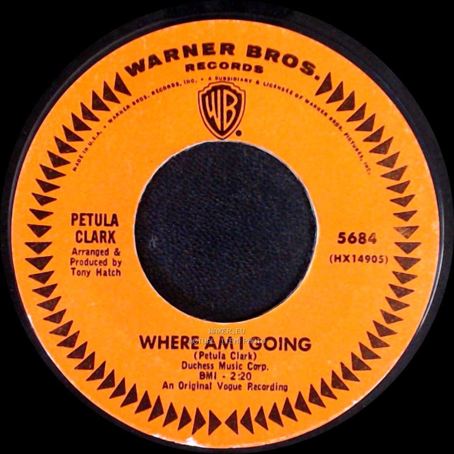Petula Clark - Where Am I Going / My Love side A