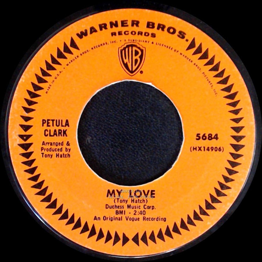Petula Clark - Where Am I Going / My Love side B