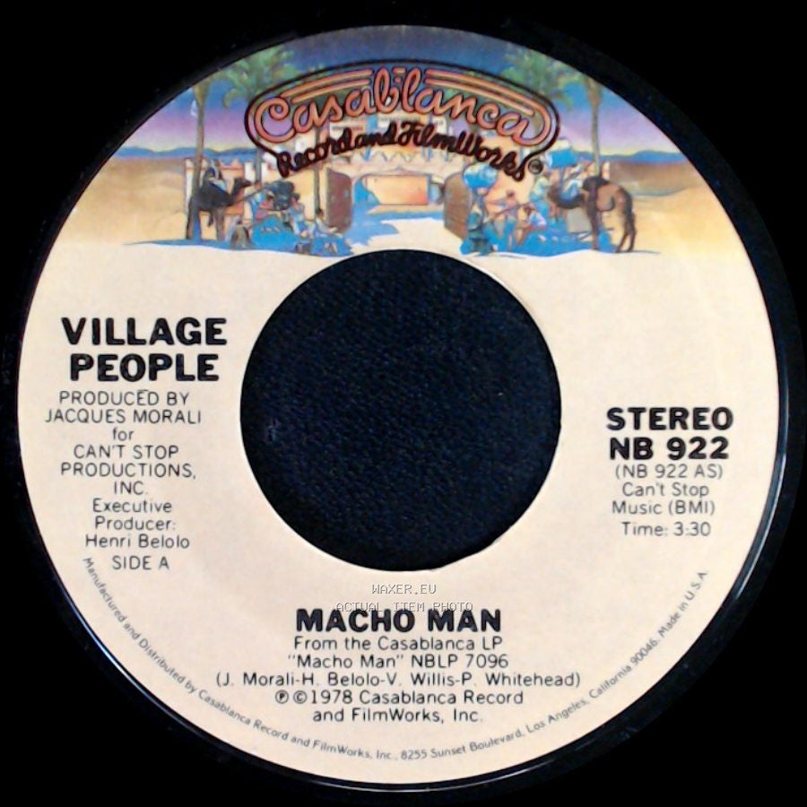 Village People - Macho Man / Key West side A