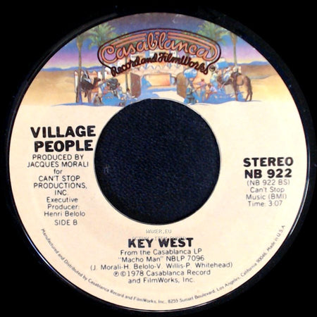 Village People - Macho Man / Key West side B