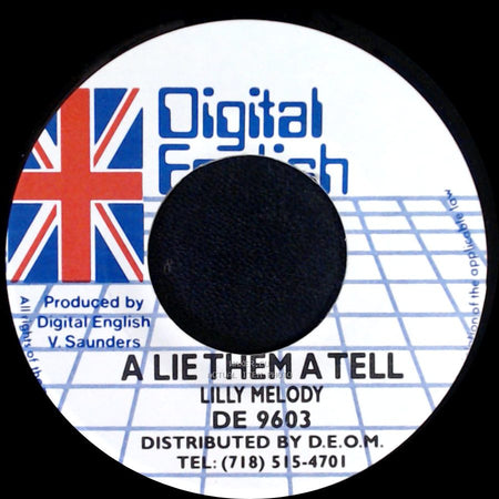 Lilly Melody - A Lie Them A Tell / Unknown Title B side A
