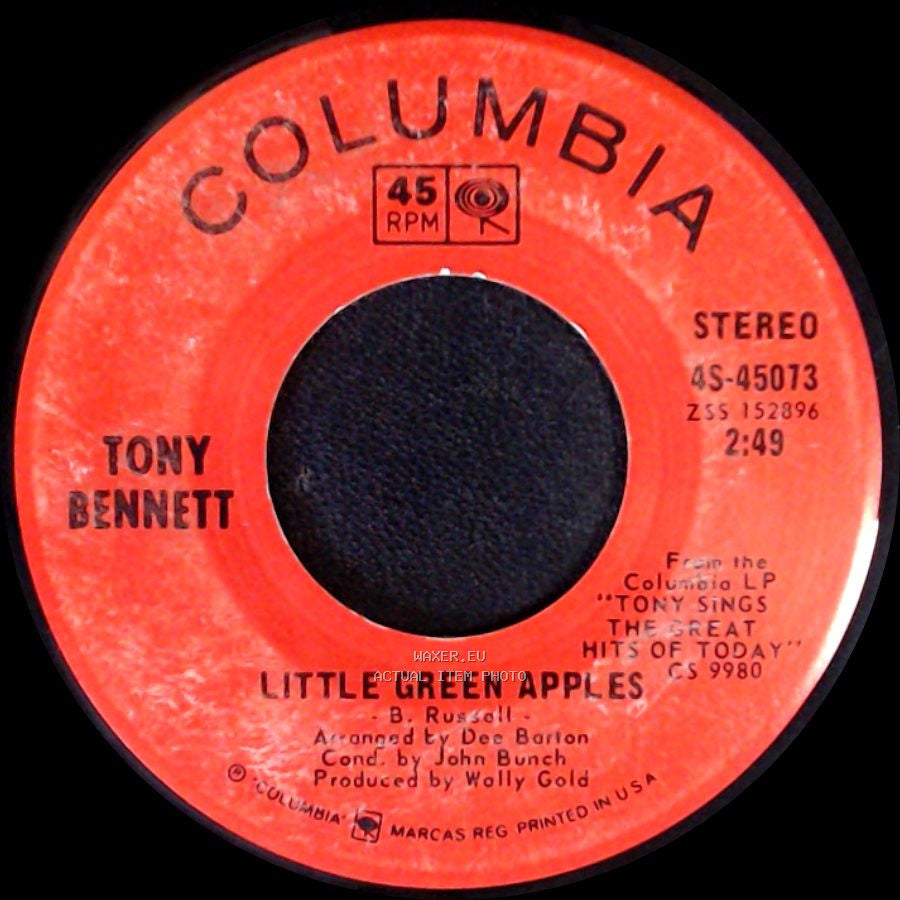 Tony Bennett - Little Green Apples / Coco side A