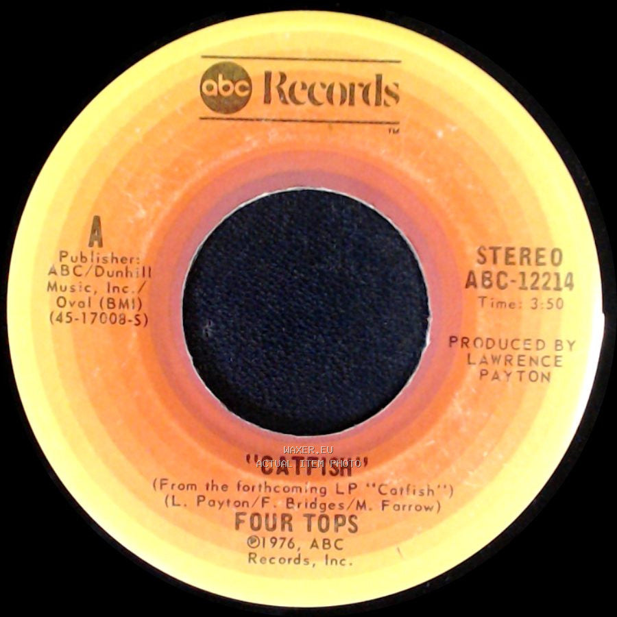 Four Tops - Catfish / Look At My Baby side A