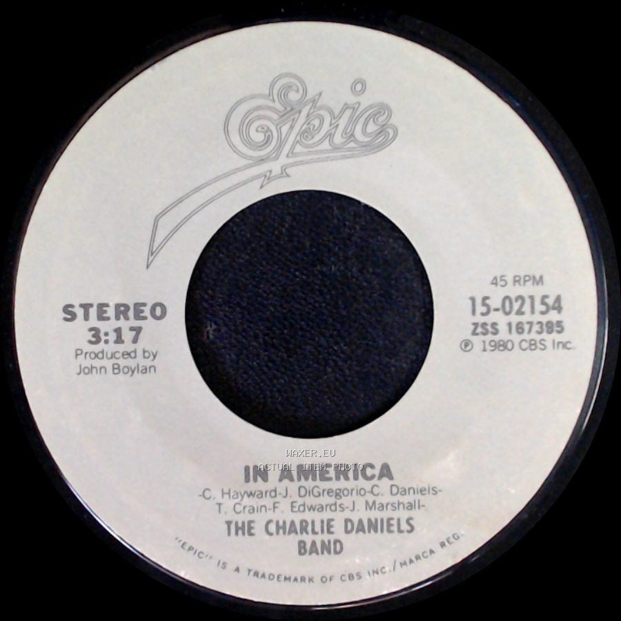 The Charlie Daniels Band - In America / The Legend Of Wooley Swamp side A