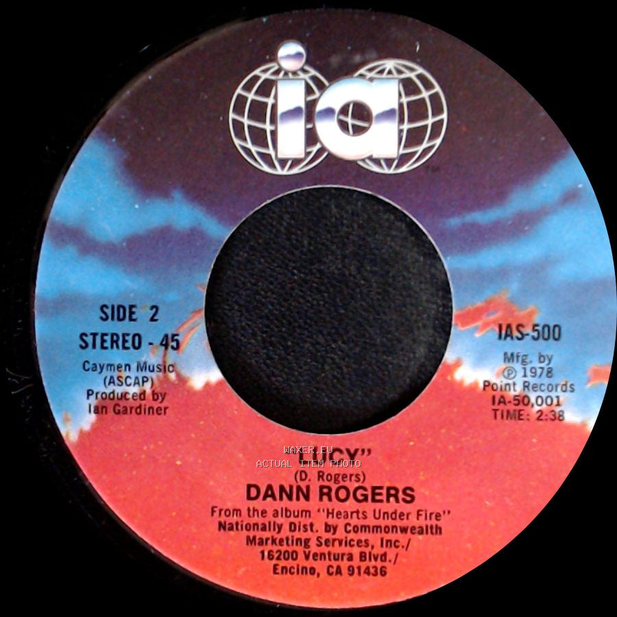 Dann Rogers - Looks Like Love Again / Lucy side B