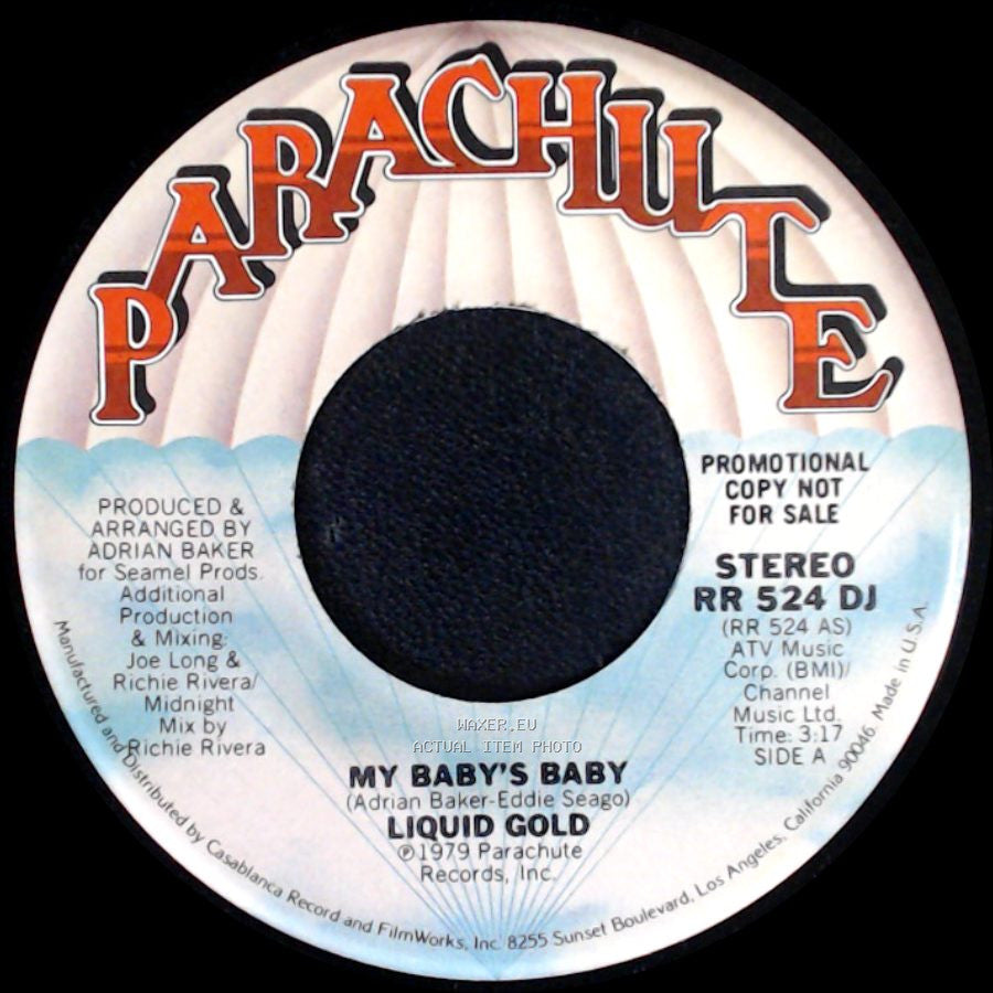 Liquid Gold - My Baby's Baby / My Baby's Baby side B