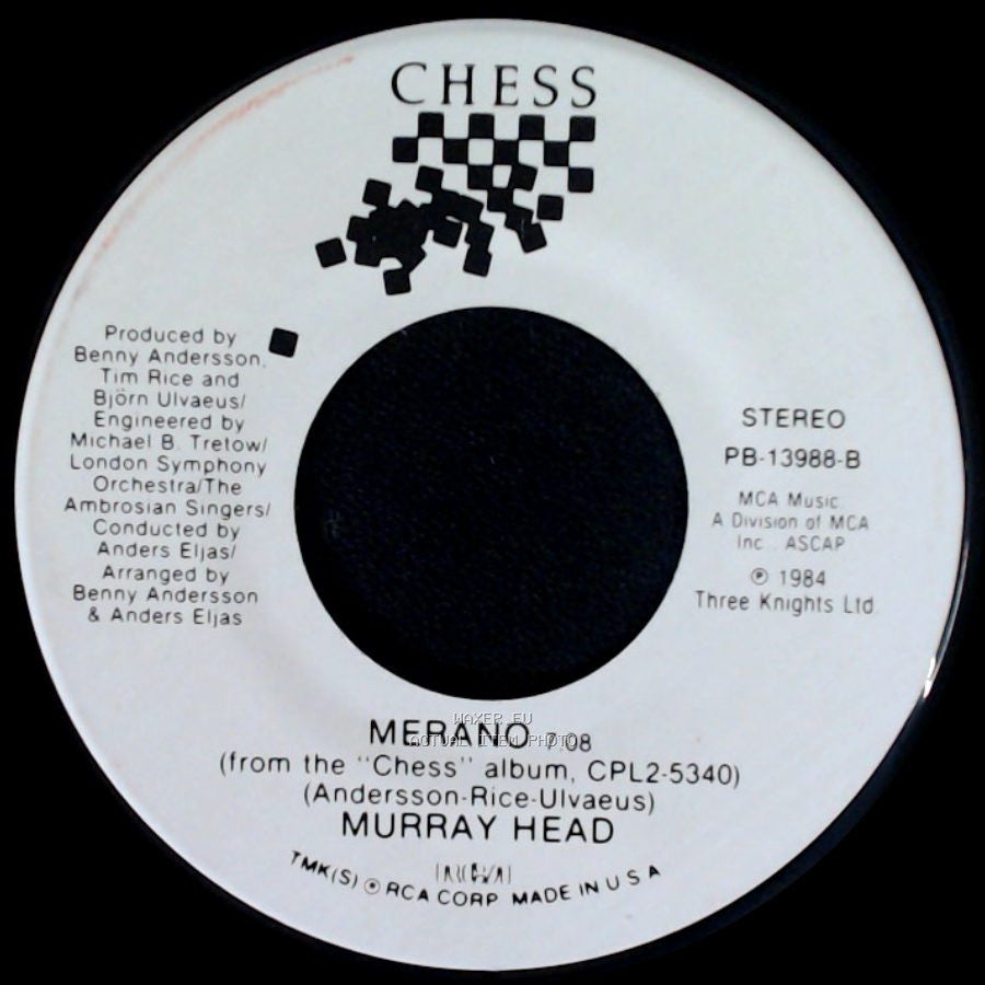 Murray Head - Merano / One Night In Bangkok side A