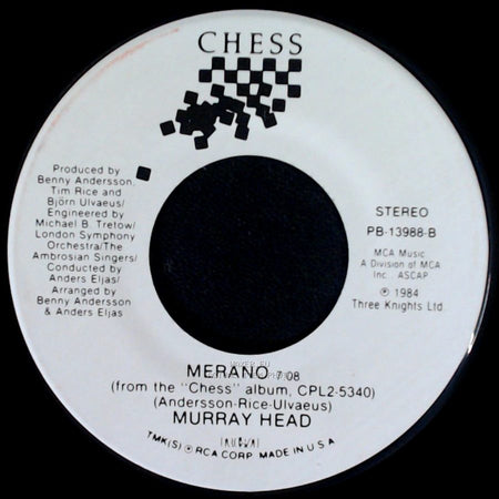 Murray Head - Merano / One Night In Bangkok side A