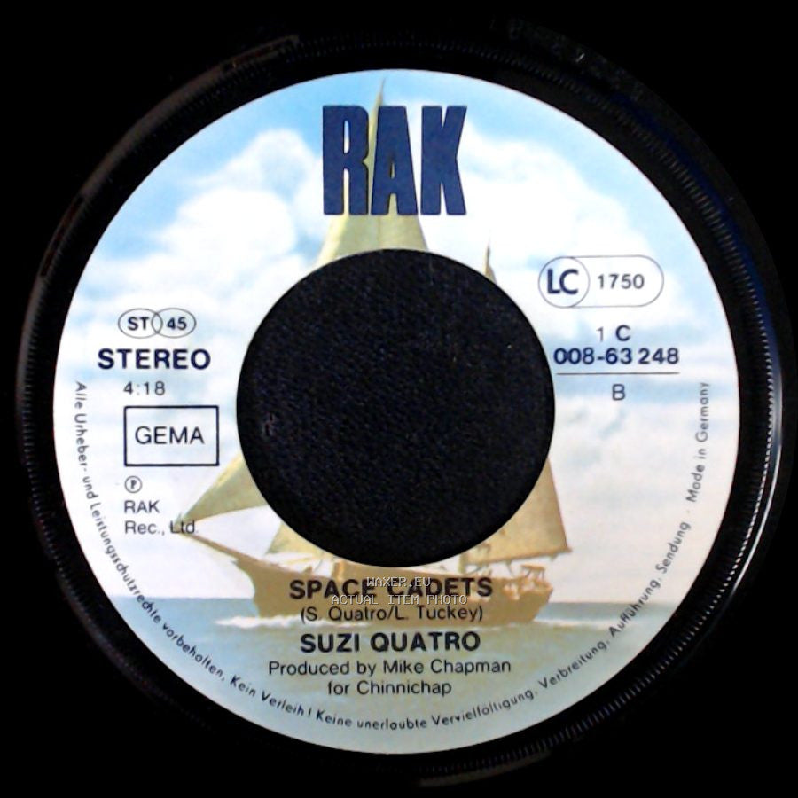Suzi Quatro - She's In Love With You / Space Cadets side B