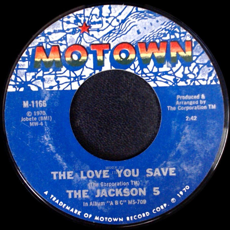 The Jackson 5 - I Found That Girl / The Love You Save side B