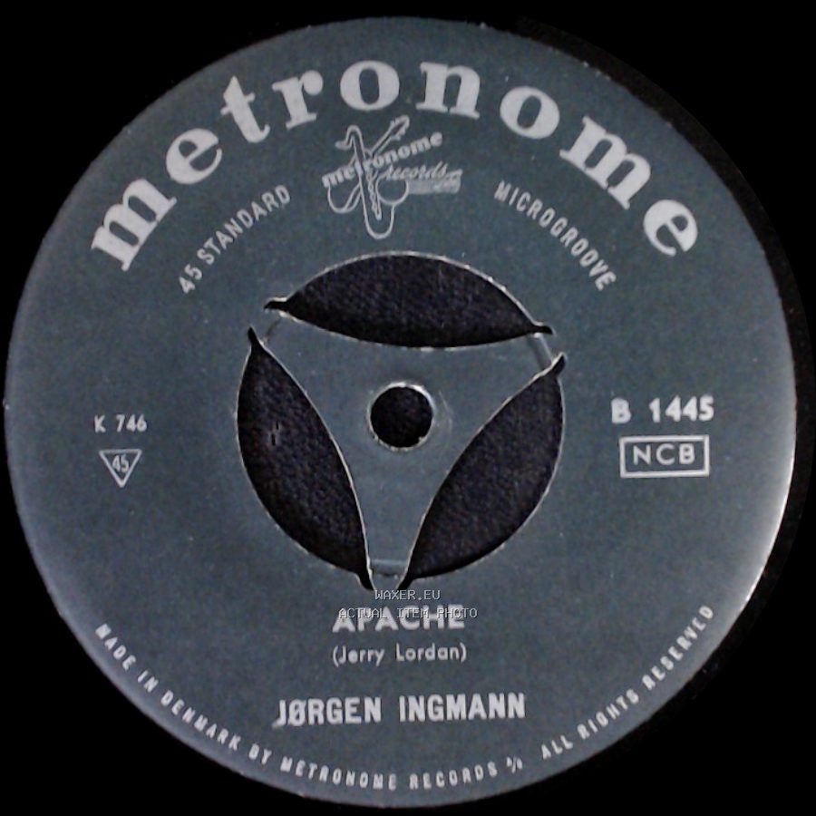 Jørgen Ingmann - Echo Boogie / Apache side B