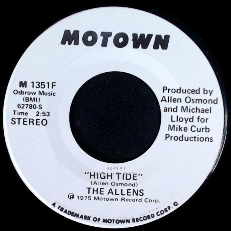 The Allens - High Tide / High Tide side A