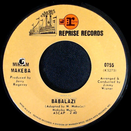 Miriam Makeba - Emavungwini (Down In The Dumps) / Babalazi side B