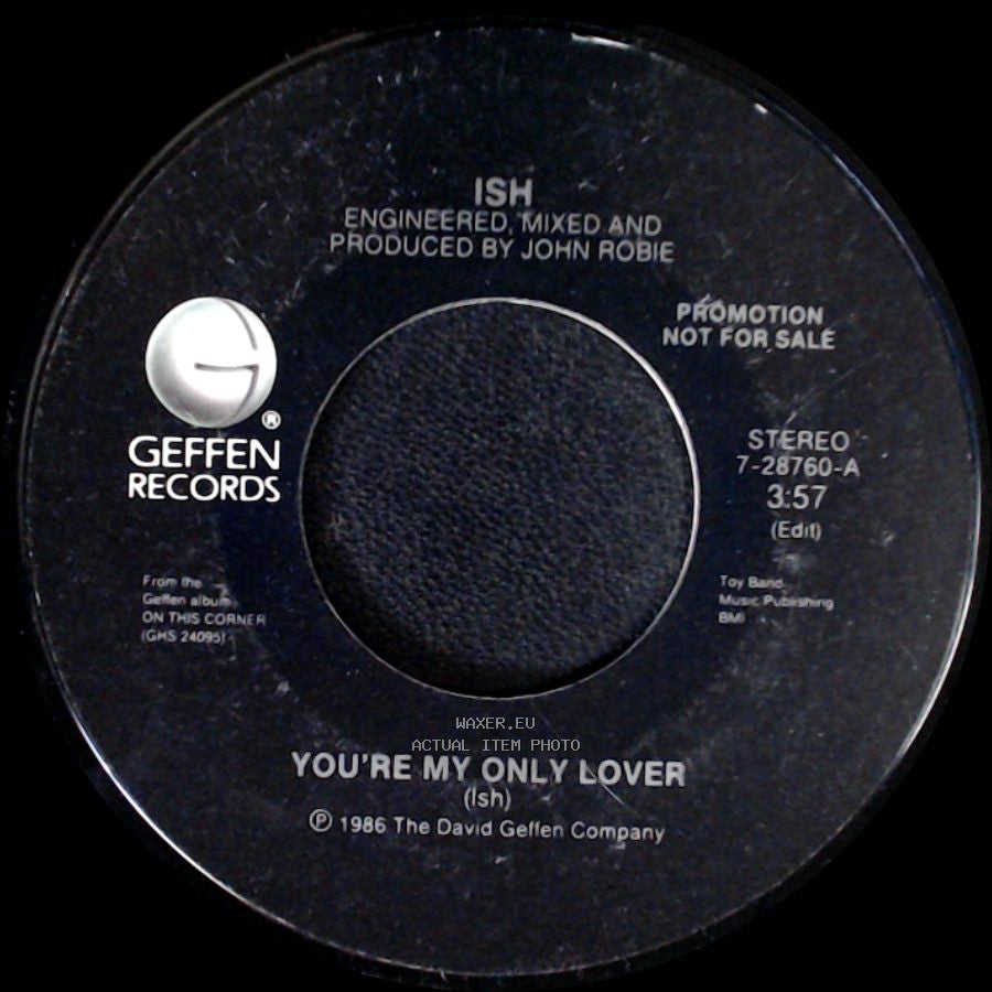 Ish - You're My Only Lover / You're My Only Lover side B