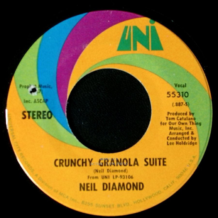 Neil Diamond - Crunchy Granola Suite / Stones side A