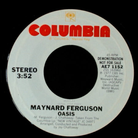 Maynard Ferguson - Oasis / Maria (From “West Side Story”) side A