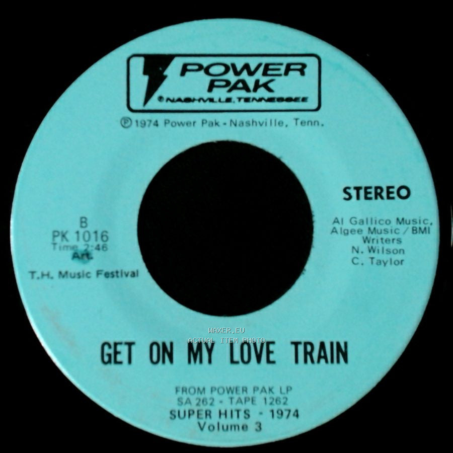 Art. T.H. Music Festival / T.H. Music Festival - Love Is Like A Butterfly / Get On My Love Train side B