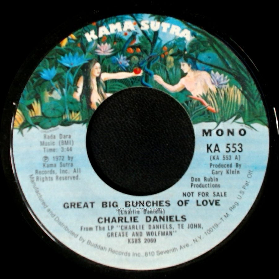 Charlie Daniels - Great Big Bunches Of Love / Great Big Bunches Of Love side A