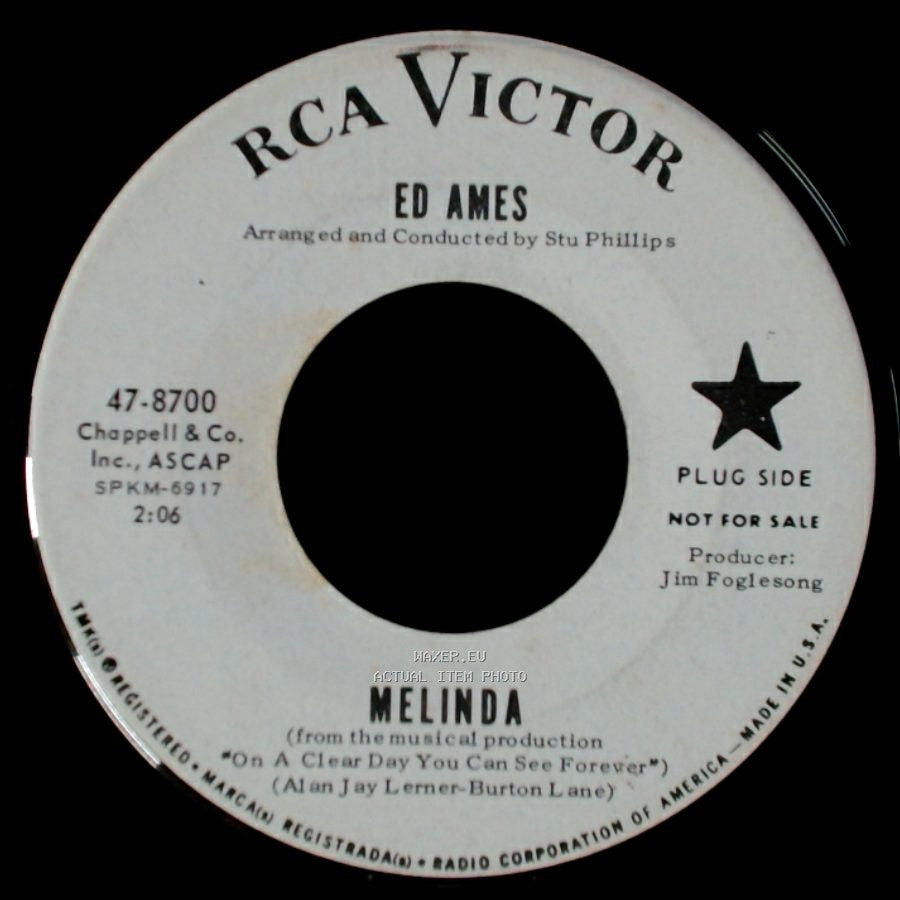 Ed Ames - Melinda / Pretty Is side A