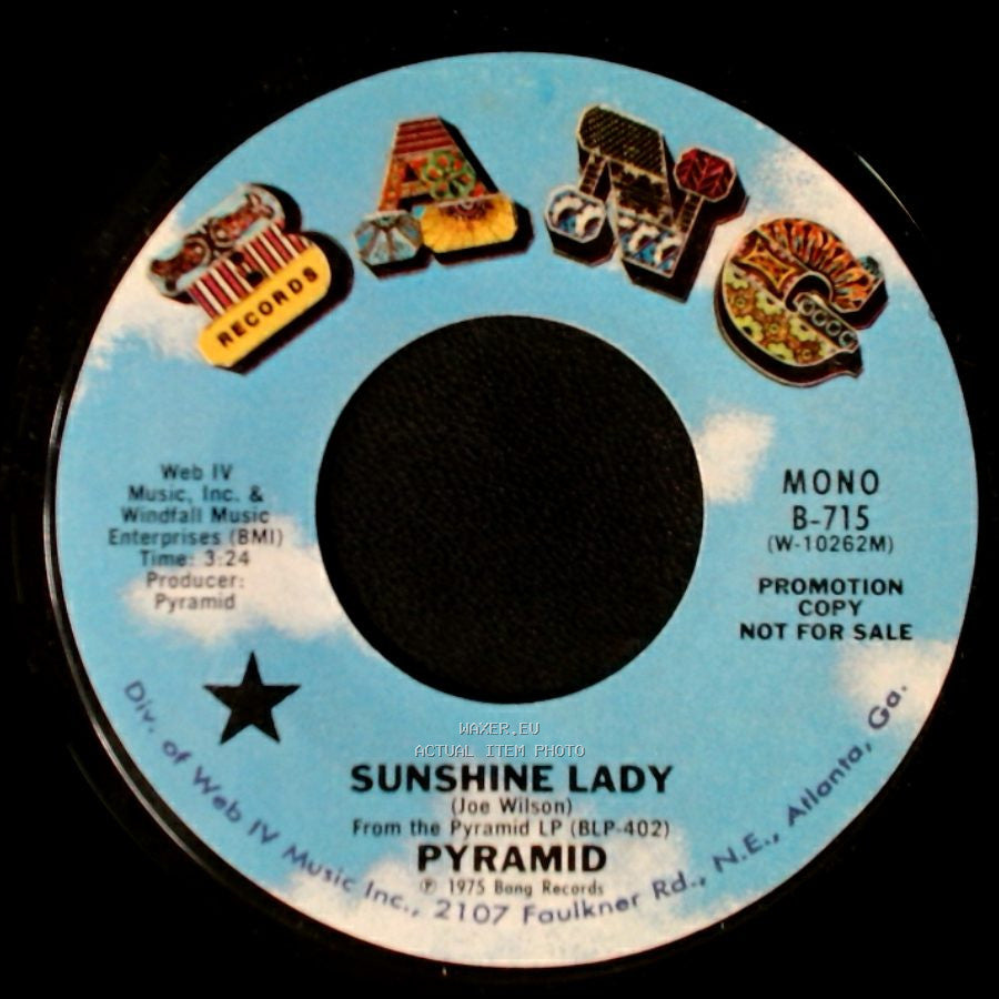Pyramid - Sunshine Lady / Sunshine Lady side A