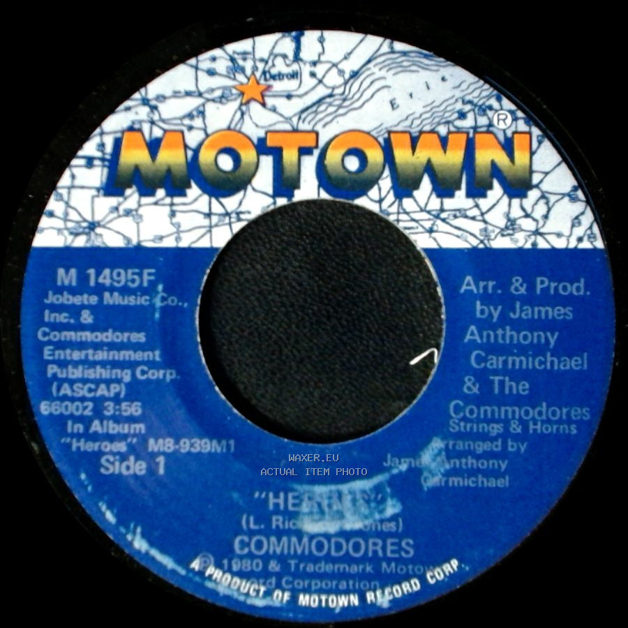 Commodores - Heroes / Funky Situation side A