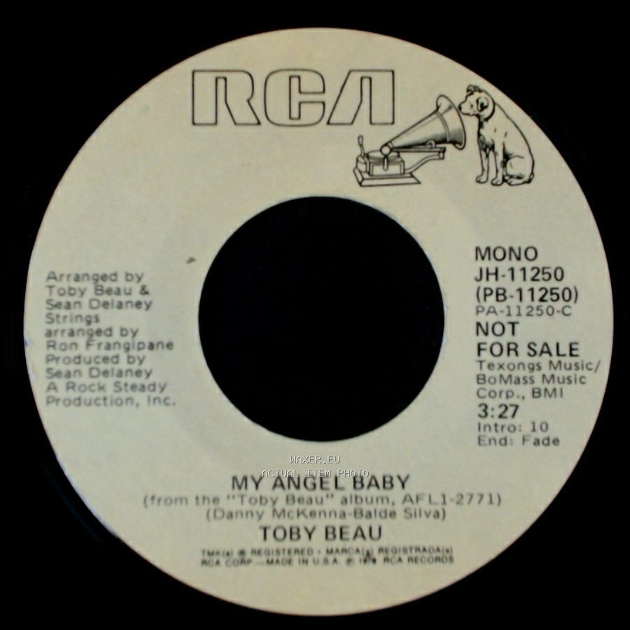Toby Beau - My Angel Baby / My Angel Baby side A