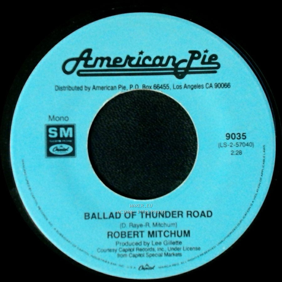 Joe South / Robert Mitchum - Games People Play / Ballad Of Thunder Road side B