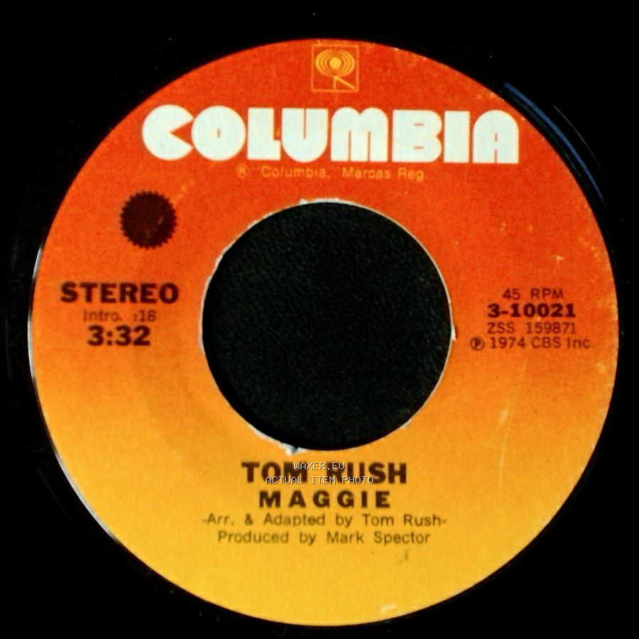 Tom Rush - Maggie / Ladies Love Outlaws side A