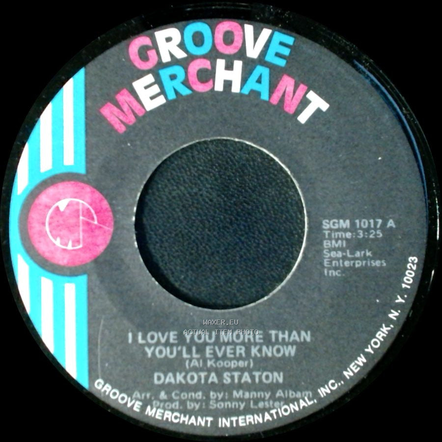 Dakota Staton - I Love You More Than You'll Ever Know / (I Want A) Country Man side A