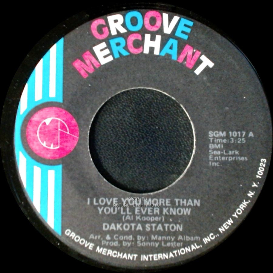 Dakota Staton - I Love You More Than You'll Ever Know / (I Want A) Country Man side A