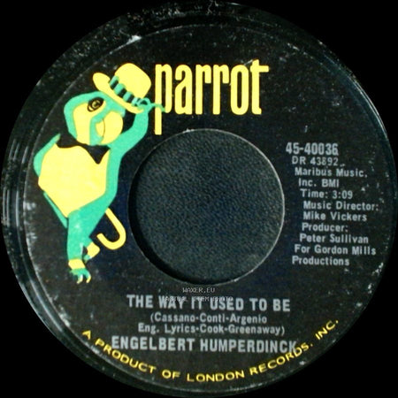 Engelbert Humperdinck - The Way It Used To Be / A Good Thing Going side A