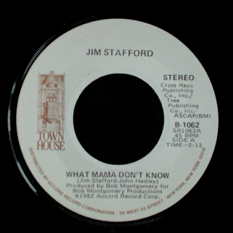 Jim Stafford - What Mama Don’T Know / That's What Little Kids Do side A