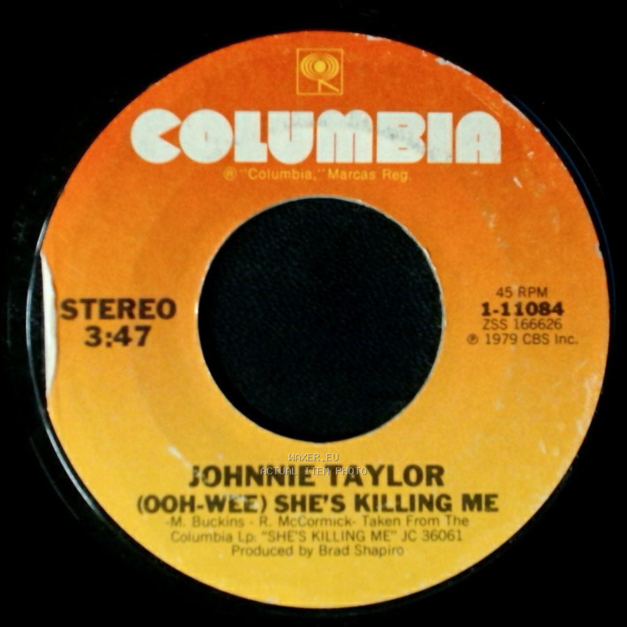 Johnnie Taylor - Play Something Pretty / (Ooh-Wee) She's Killing Me side B