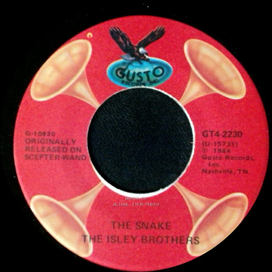 The Isley Brothers - The Snake / Twistin' With Linda side A