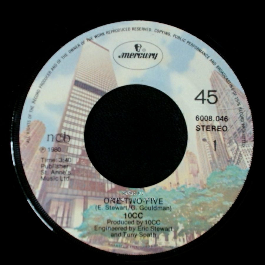 10Cc - One-Two-Five / Only Child side A