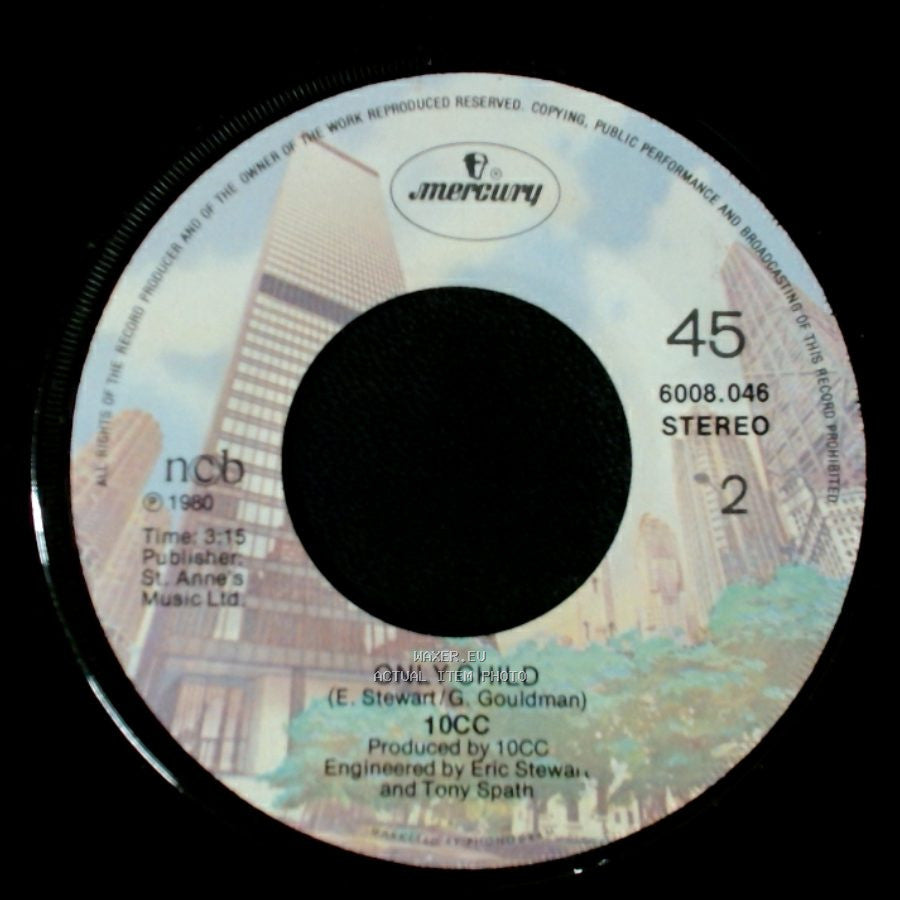 10Cc - One-Two-Five / Only Child side B