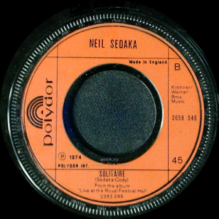 Neil Sedaka - The Queen Of 1964 / Solitaire side B