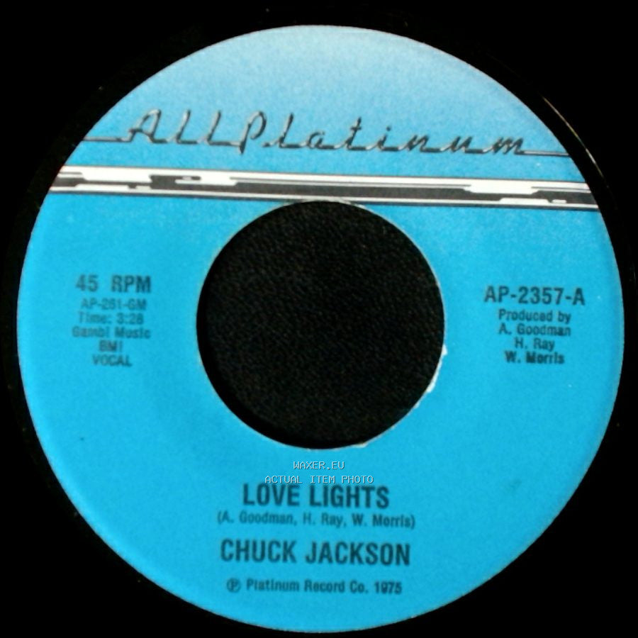 Chuck Jackson - Love Lights / Love Lights side A