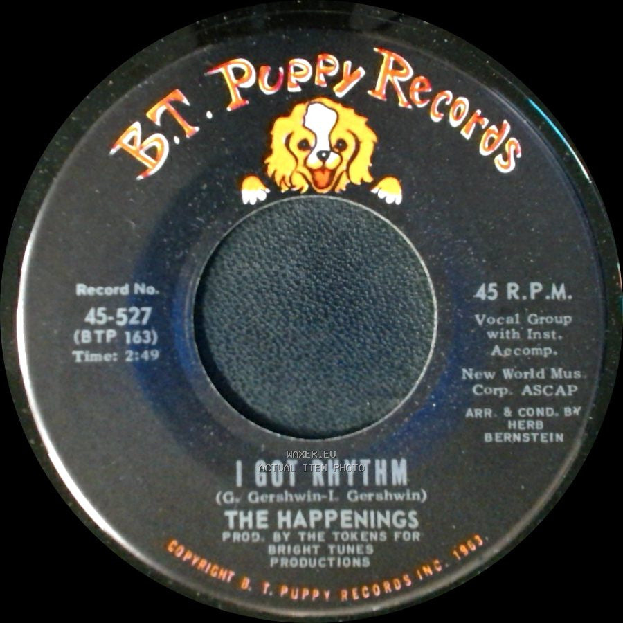 The Happenings - I Got Rhythm / You're In A Bad Way side A