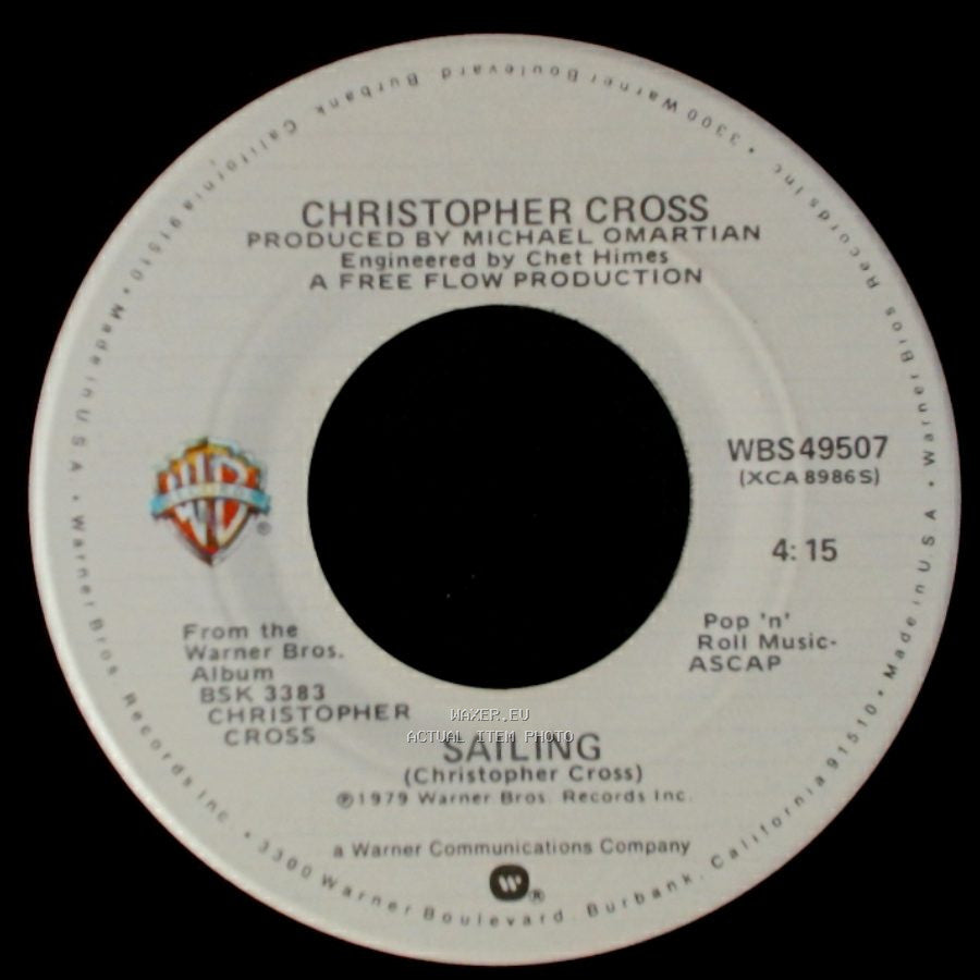Christopher Cross - Sailing / Poor Shirley side A