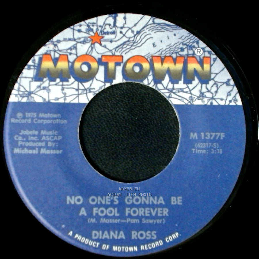 Diana Ross - Theme From Mahogany (Do You Know Where You're Going To) / No One’S Gonna Be A Fool Forever side B
