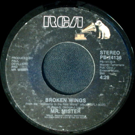 Mr. Mister - Uniform Of Youth / Broken Wings side B