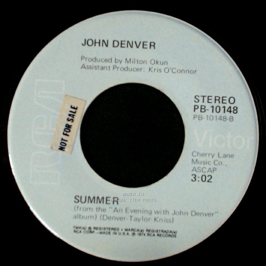 John Denver - Sweet Surrender / Summer side B