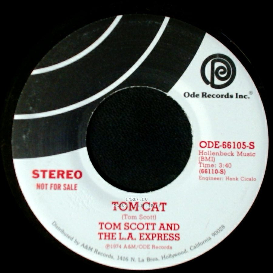 Tom Scott And The L.A. Express - Tom Cat / Tom Cat side B